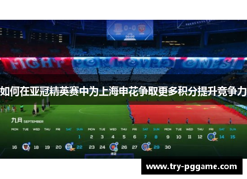 如何在亚冠精英赛中为上海申花争取更多积分提升竞争力